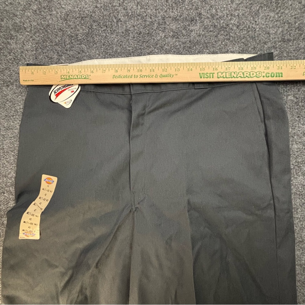 Dickies Men Work Shorts Size 42 Charcoal Gray Solid Twill Work Loose Fit 13" NWT - Picture 7 of 15